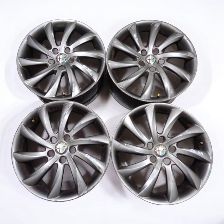 4x Alufelge 17 Zoll 7.5" 5x110 41ET Glanz Grau 156093271 Alfa Romeo Giulietta FEL8700192446vb