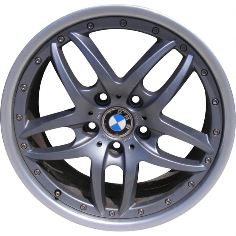 1x Alufelge 18 Zoll 8.0" 5x120 47 5ET 1097186 BMW E46 E39 Rim Wheel