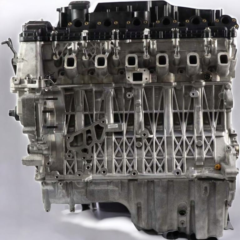 Motor BMW E60 E61 306D3 3.0 Diesel Engine Unkomplett