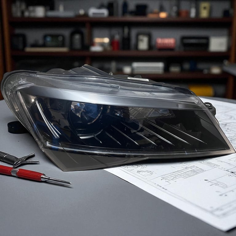 Frontscheinwerfer Skoda Superb III 3V1941016B Xenon Rechts Headlight