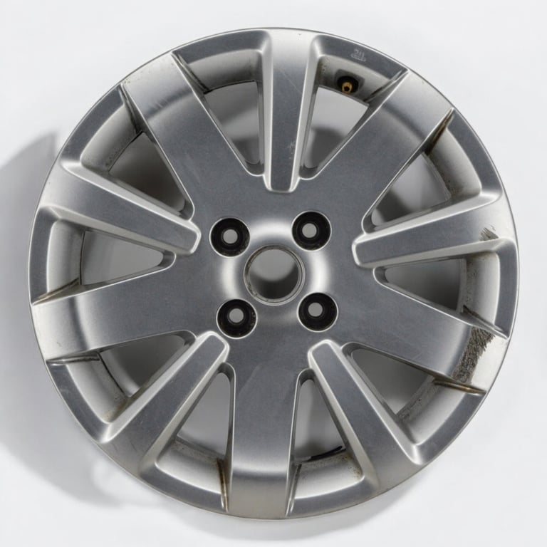 1x Alufelge 15 Zoll 6.0" 4x98 44ET Glanz Silber 51889292 Fiat 1 Rim Wheel