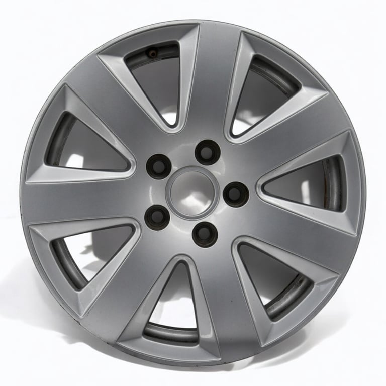 1x Alufelge 16 Zoll 7.0" 5x112 42ET Glanz Silber 4F0601025AN Audi Rim Wheel