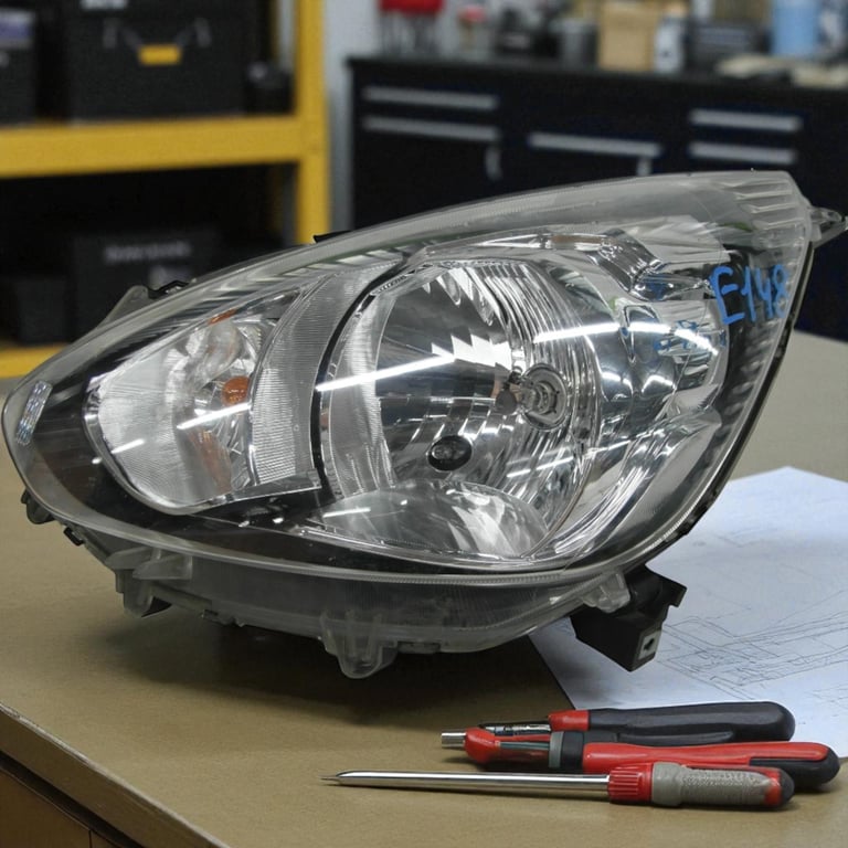 Frontscheinwerfer Mitsubishi Space Star 8301C193 Links Scheinwerfer Headlight