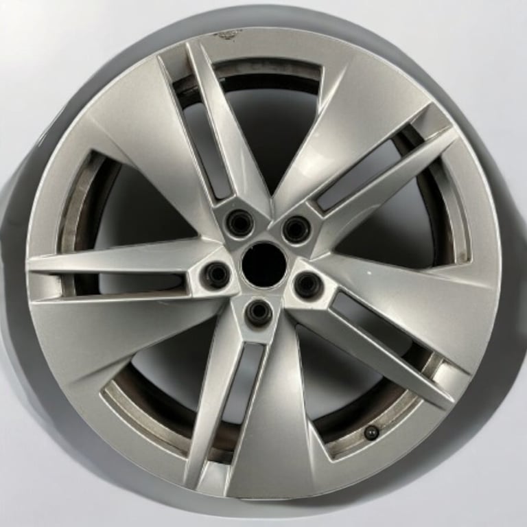 1x Alufelge 19 Zoll 8.0" 5x112 45ET Glanz Silber 5LA601025B Skoda Enyaq