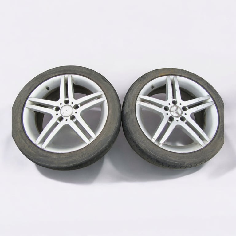 1x Alufelge 17 Zoll 7.5" 5x112 35ET Audi Rim Wheel