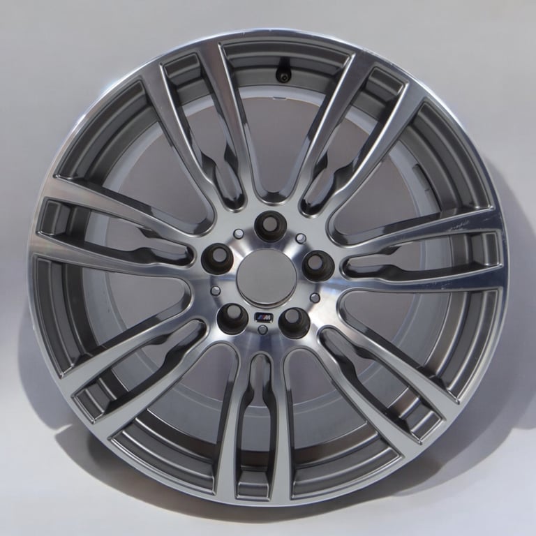 1x Alufelge 19 Zoll 8.0" 5x120 36ET Glanz Grau 7850021 BMW F36 3 F30 F32 F31 F33 FEL5866068570pn