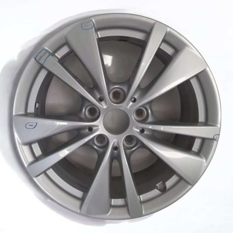 1x Alufelge 16 Zoll 7.0" 5x112 52ET Glanz Silber 6855085 BMW Rim Wheel
