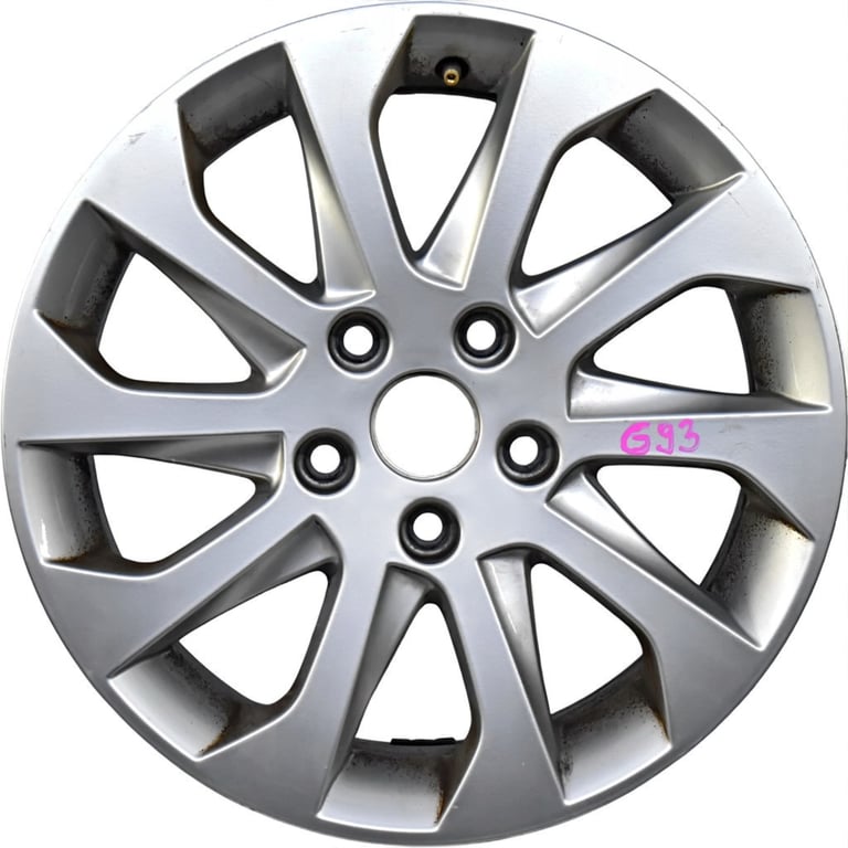 1x Alufelge 16 Zoll 6.5" 5x112 46ET 5F0601025A Seat Altea Rim Wheel