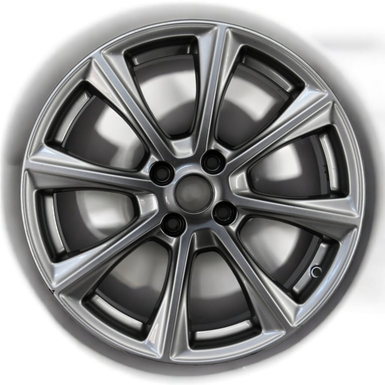 1x Alufelge 18 Zoll 7.0" 4x108 47 5ET Glanz H1BC-1007-E1 Ford Fiesta Rim Wheel