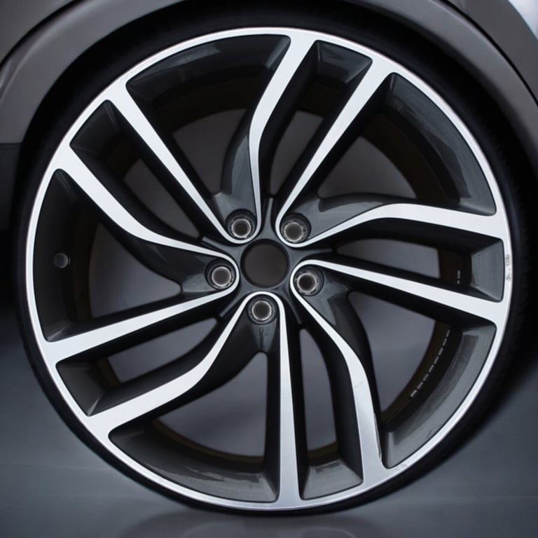 1x Alufelge 20 Zoll 8.5" 5x108 GX6M-1007-FA Jaguar Rim Wheel