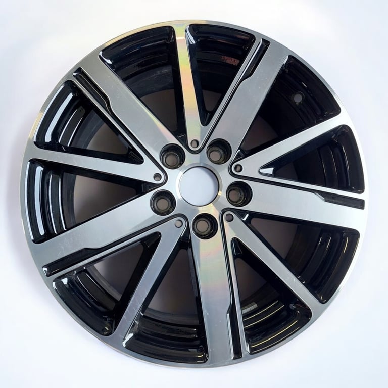 1x Alufelge 17 Zoll 7.0" 5x112 54ET Glanz Schwarz 6889638 Mini F57 F56 F55