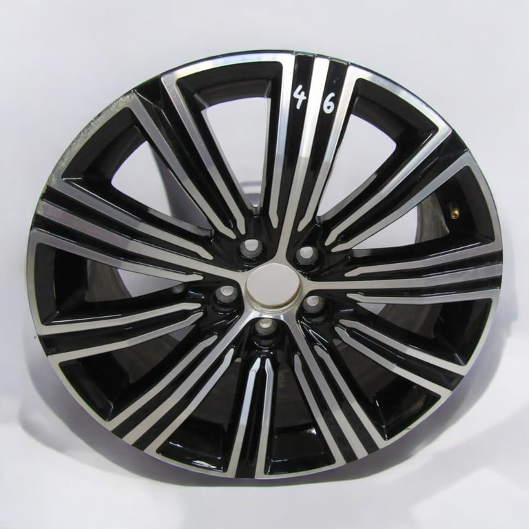 1x Alufelge 18 Zoll 8.0" 5x108 42ET 31471312 Volvo S60 V60 V90 Rim Wheel