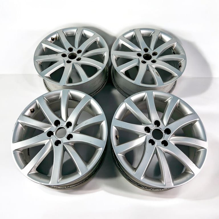 4x Alufelge 18 Zoll 8.0" 5x112 47ET Glanz Silber 8K0601025 Audi A4 Rim Wheel