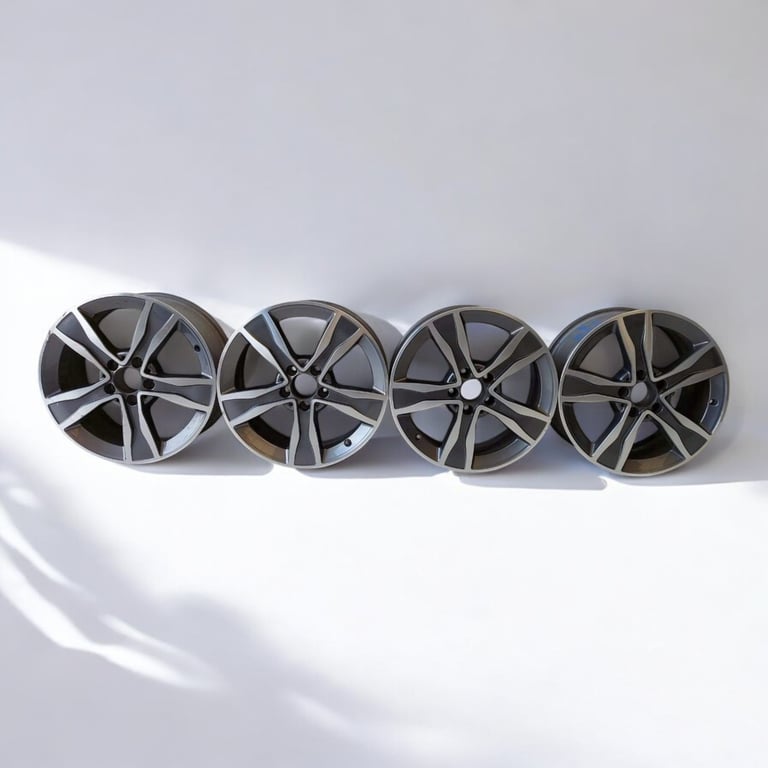 4x Alufelge 17 Zoll 7.0" 5x112 2054010800 Mercedes-Benz Rim Wheel FEL7268363528go
