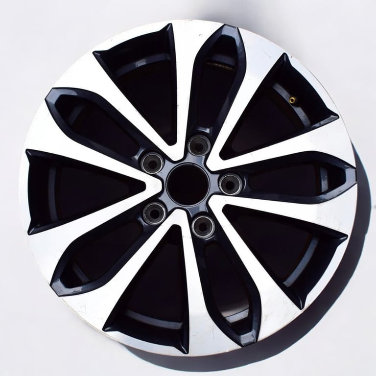 1x Alufelge 16 Zoll 6.5" 5x114.3 44ET Glanz Grau 403005287R Mg Megane 1 Iv