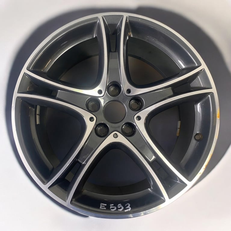 1x Alufelge 18 Zoll 8.0" 5x112 57ET Glanz Grau 6855092 BMW F45 F46 Mg Rim Wheel FEL7551008460en