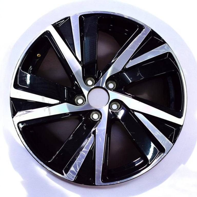 1x Alufelge 18 Zoll 8.0" 5x108 42ET Glanz Schwarz 32243392 Volvo Xc90 Xc60