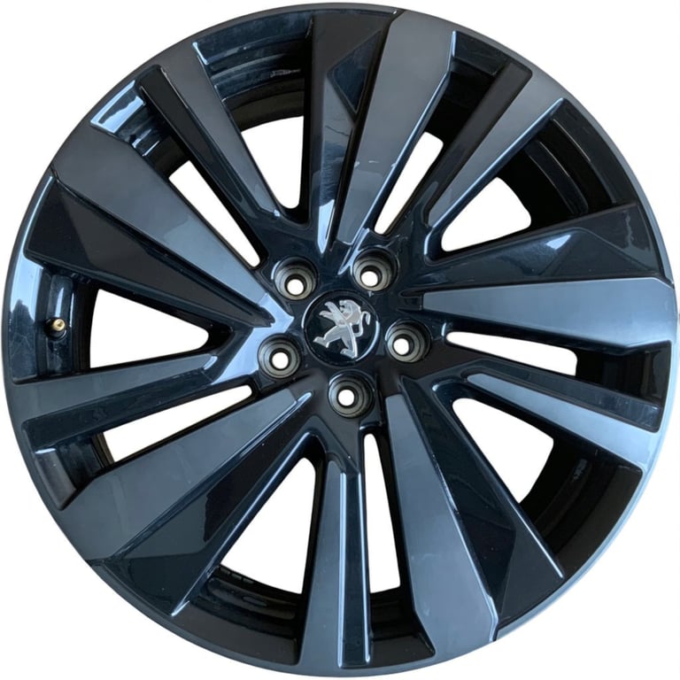 1x Alufelge 19 Zoll 7.0" 5x108 38ET 9809685477 Peugeot Ii Rim Wheel