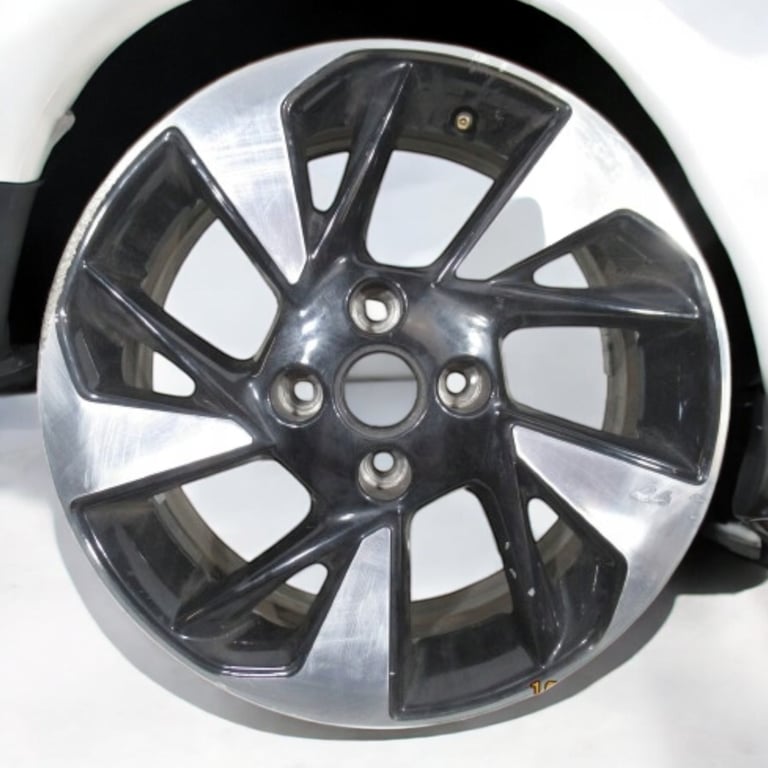 1x Alufelge 16 Zoll 6.5" 4x108 32ET Glanz 672044871, 9833892580, 93484566 Opel X