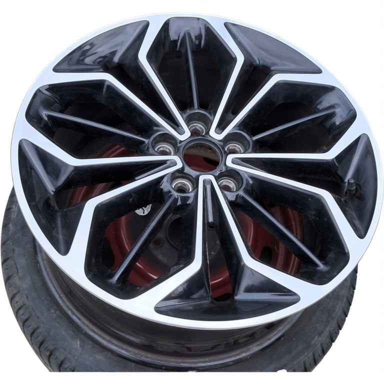 1x Alufelge 18 Zoll 8.0" 5x108 55ET JX7C-S1A Ford Focus Rim Wheel