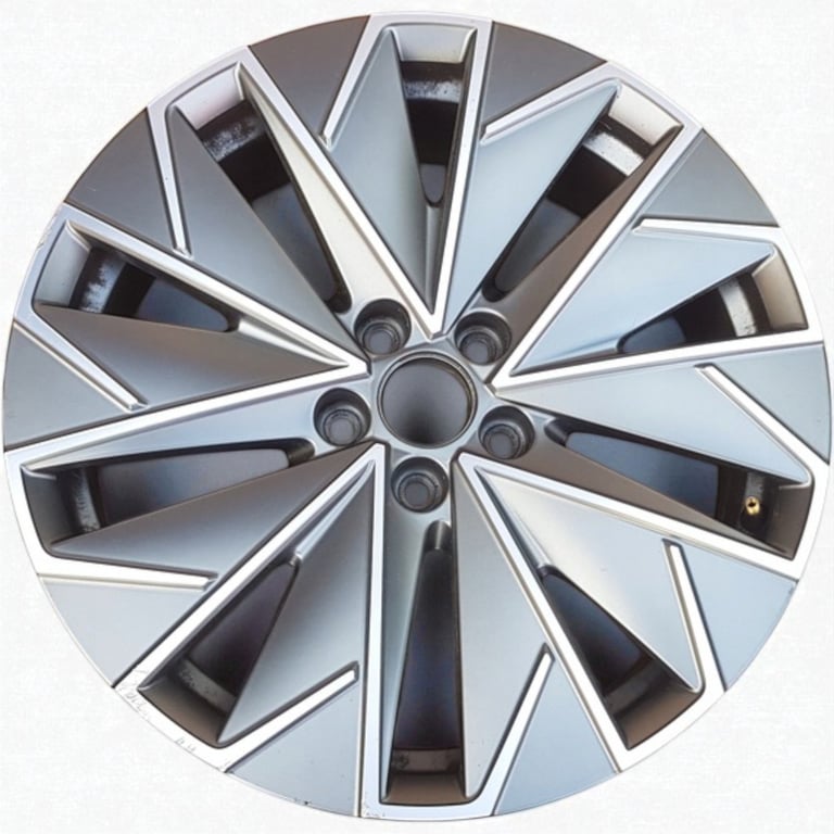 1x Alufelge 17 Zoll 6.5" 5x100 40ET 658601025A Skoda Rim Wheel