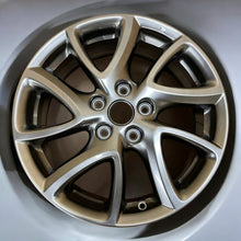 Load image into Gallery viewer, 1x Alufelge 17 Zoll 7.0" 5x114.3 52 5ET Glanz Schwarz 99655570070 Mazda FEL4773432401yx