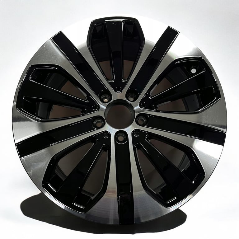 1x Alufelge 18 Zoll 8.0" 5x112 38ET Glanz Schwarz A2534014600 Mercedes-Benz Glc