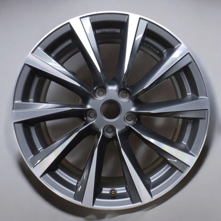 1x Alufelge 19 Zoll 7.0" 5x114.3 40ET Glanz Graphit 8201539754 Mg 1 Kadjar FEL3782974926rn