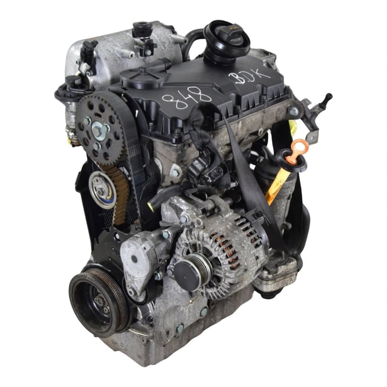 Motor VW Caddy V Golf III BDJ BDK 2.0 SDI 75PS 150TKm Diesel Engine Unkomplett