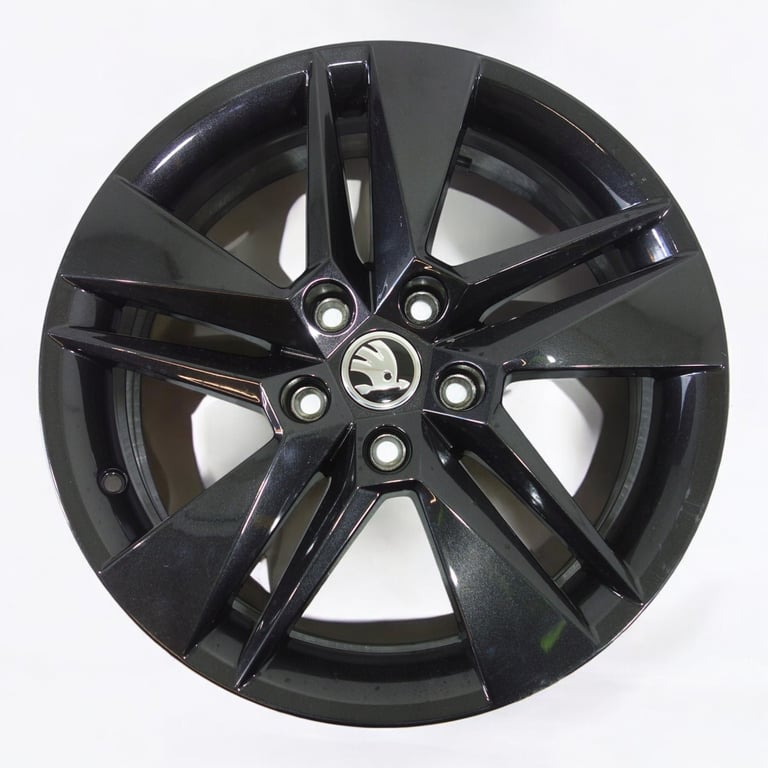 1x Alufelge 17 Zoll 6.5" 5x112 41ET 3V0601025BG Skoda Superb Iii Rim Wheel FEL1832683888ey