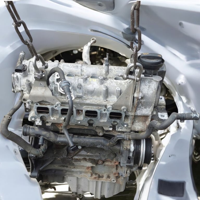 Motor VW Passat Touran CDGA 1.4 TSI 150PS 110kW Benzin Engine Unkomplett