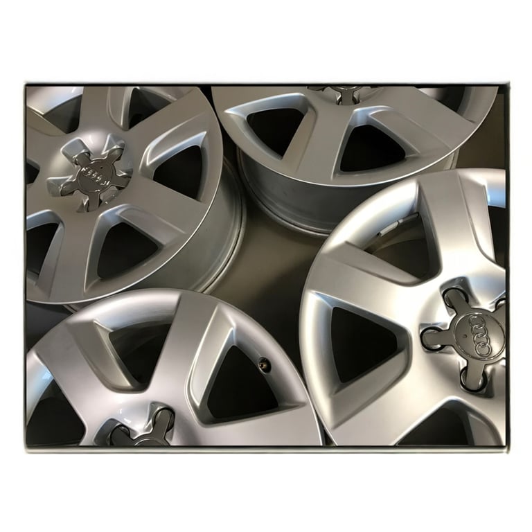 4x Alufelge 17 Zoll 7.5" 5x112 26ET Glanz Silber 4H0601025 Audi A8 Rim Wheel FEL3913642591nu