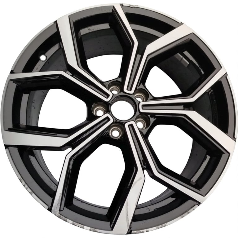 1x Alufelge 18 Zoll 7.5" 5x100 51ET 2G0601025AQ VW Polo Rim Wheel