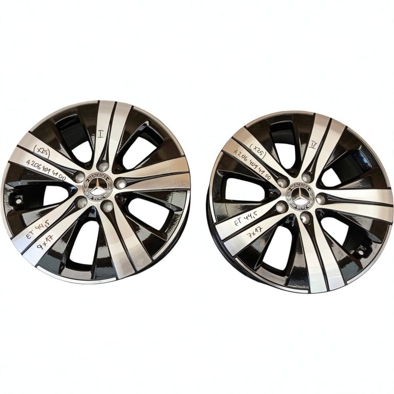 1x Alufelge 17 Zoll 7.0" 5x112 44 5ET A2184010002 Mercedes-Benz W206 Rim Wheel FEL4867942795uf