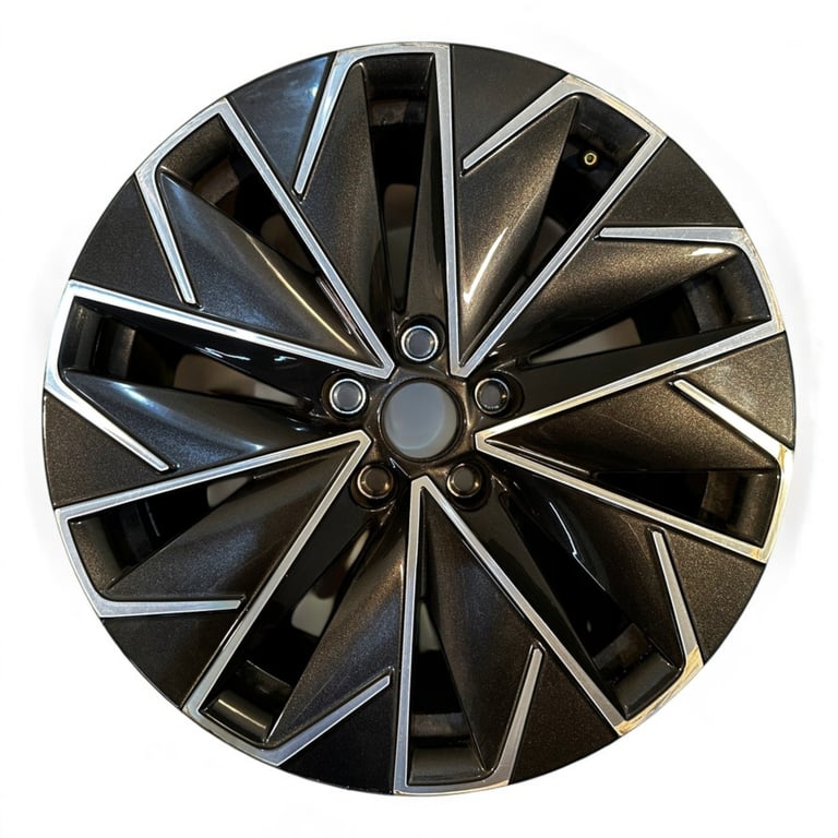 1x Alufelge 18 Zoll 8.0" 5x112 44ET 3V0601025B Skoda Superb Iii Rim Wheel