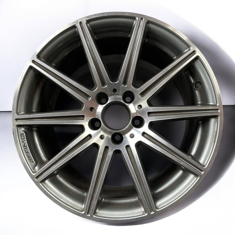 1x Alufelge 18 Zoll 9.5" 5x112 52ET Glanz A2124014402 Mercedes-Benz Amg FEL6796941789an
