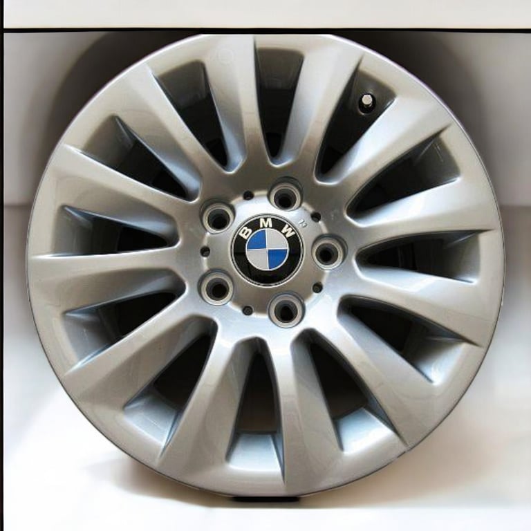 1x Alufelge 16 Zoll 7.0" 5x120 31ET Matt Silber 6783628 BMW E46 E90 Rim Wheel