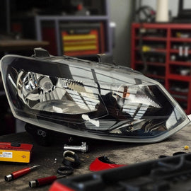 Frontscheinwerfer VW Polo 6R1941016E Rechts Scheinwerfer Headlight SCH3355274988wv