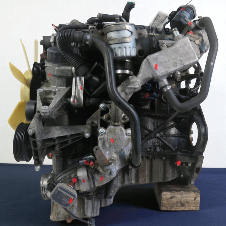 Motor Mercedes-Benz Vito W639 646982 2.2 CDI 2006 Diesel Engine Komplett
