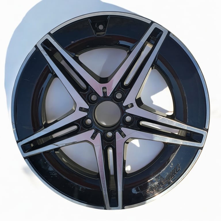 1x Alufelge 18 Zoll 7.5" 5x112 53 5ET A2434011700 Mercedes-Benz Eqa Amg Eqb