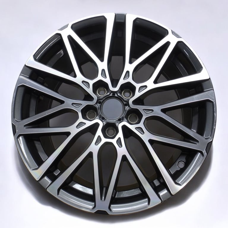 1x Alufelge 18 Zoll 7.5" 5x114.3 55ET Glanz 52910-J7CA0 Kia Mg Gt Rim Wheel