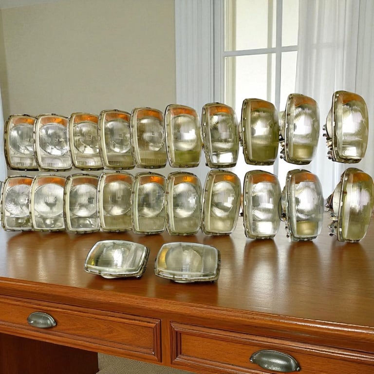 Frontscheinwerfer Mercedes-Benz W114 W115 10-101055 Rechts oder Links