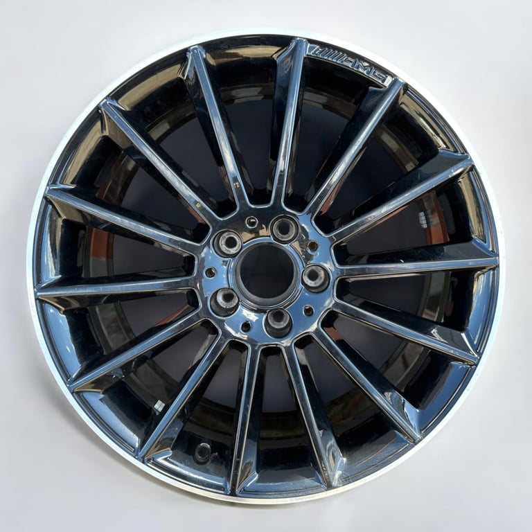 1x Alufelge 19 Zoll 7.5" 5x112 49ET Glanz Schwarz A1774011600 Mercedes-Benz W177 FEL9722013805lr