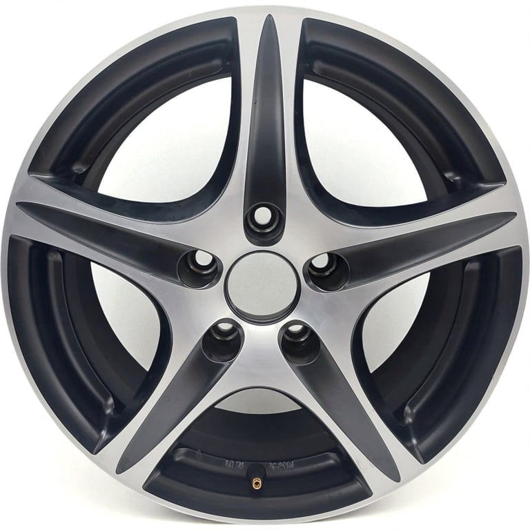 1x Alufelge 16 Zoll 6.5" 5x114.3 40ET KBA49613 Rim Wheel