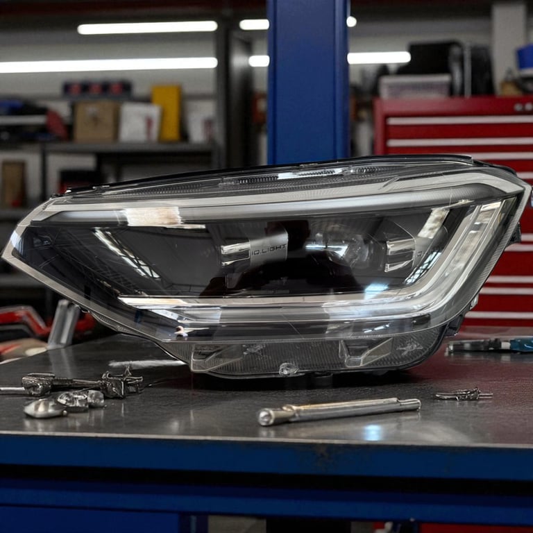 Frontscheinwerfer VW Taigo 2G7941035A Full LED Links Scheinwerfer Headlight