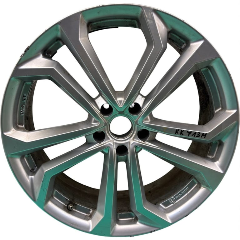 1x Alufelge 20 Zoll 8.0" 5x112 27ET KBA52554 Audi Rim Wheel FEL7707712093pf