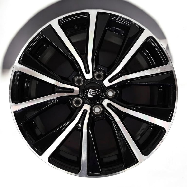 1x Alufelge 17 Zoll 7.0" 5x108 47 5ET Glanz Schwarz L1TC-1007-KA Ford Puma
