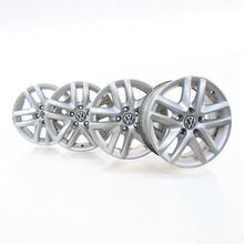 Laden Sie das Bild in den Galerie-Viewer, 4x Alufelge 16 Zoll 6.5" 5x112 33ET Silber 55445 VW Rim Wheel FEL6647778845bh