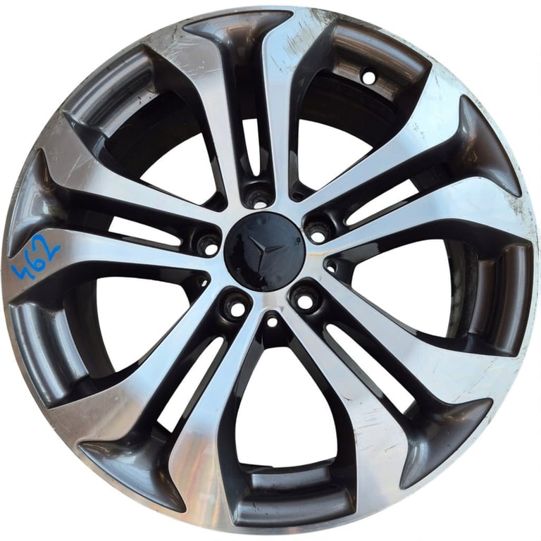 1x Alufelge 17 Zoll 7.5" A2534010600 Mercedes-Benz Glc X253 Rim Wheel FEL3251071454ch