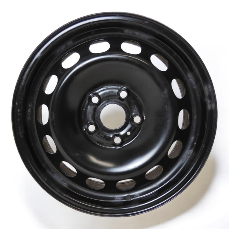 1x Alufelge 16 Zoll 6.5" 5x112 43ET Glanz Schwarz 8V0601027 Audi A3 Arona Karoq
